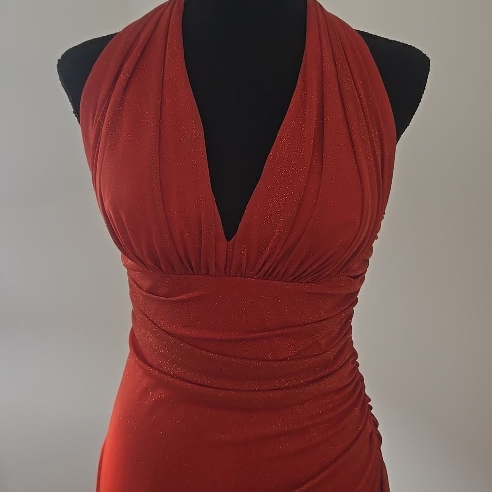 Betsey & Adam Maxi Sparkle Gown - Picture 6 of 9
